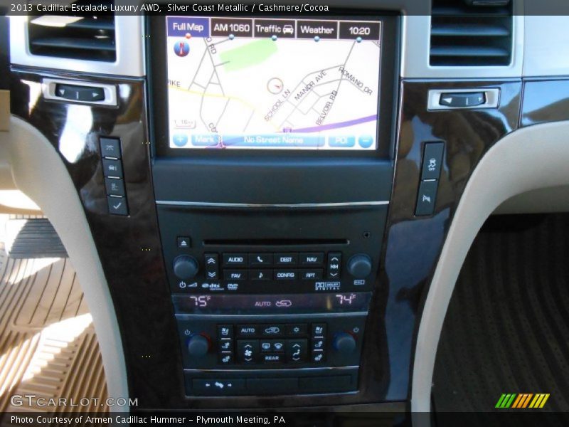 Silver Coast Metallic / Cashmere/Cocoa 2013 Cadillac Escalade Luxury AWD