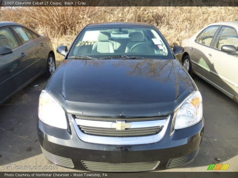 Black / Gray 2007 Chevrolet Cobalt LT Coupe