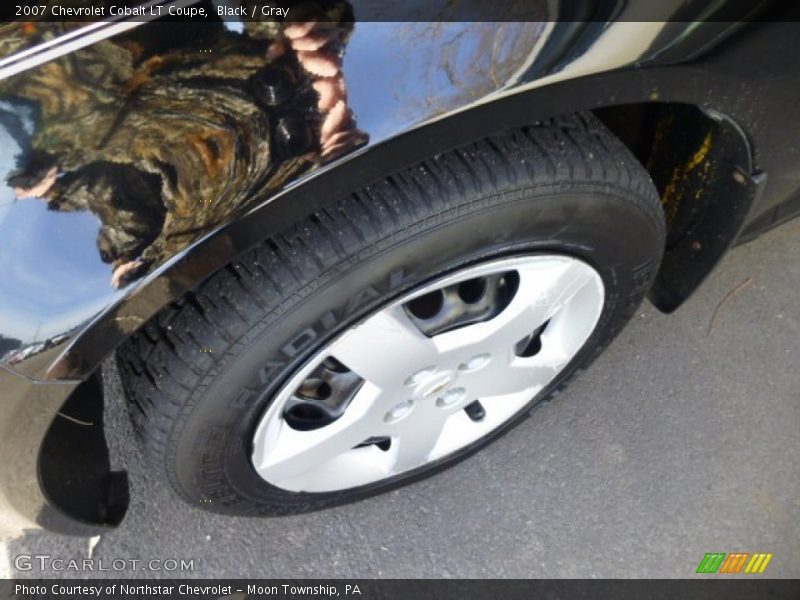Black / Gray 2007 Chevrolet Cobalt LT Coupe