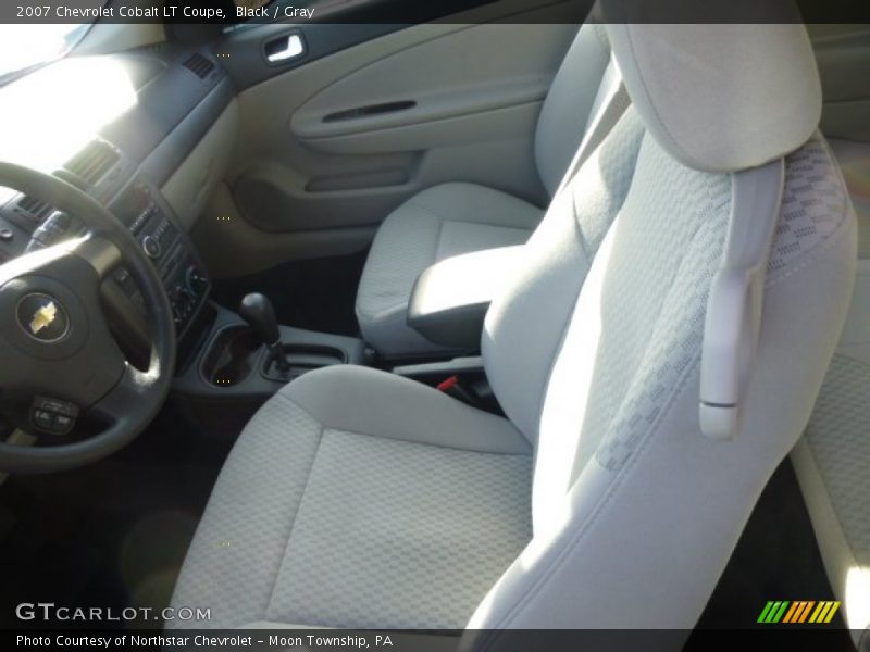 Black / Gray 2007 Chevrolet Cobalt LT Coupe