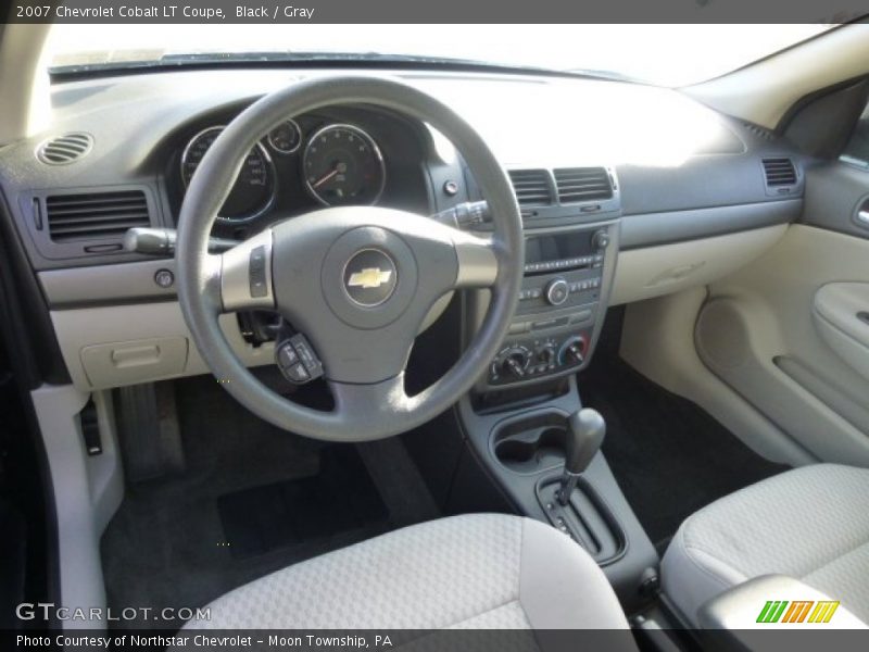 Black / Gray 2007 Chevrolet Cobalt LT Coupe