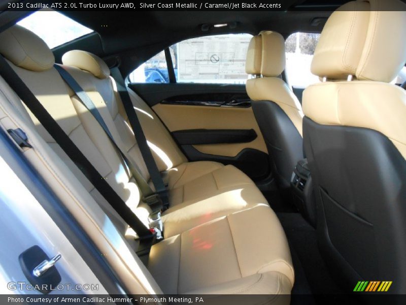 Rear Seat of 2013 ATS 2.0L Turbo Luxury AWD