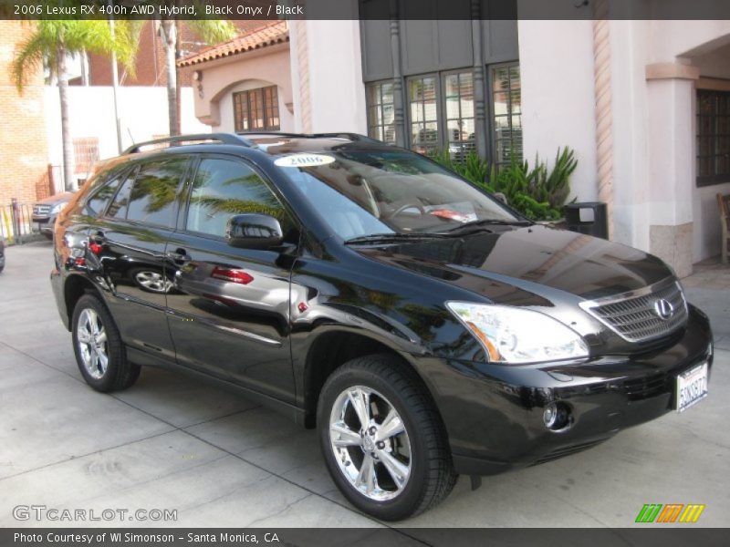 Black Onyx / Black 2006 Lexus RX 400h AWD Hybrid