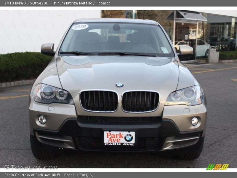 Platinum Bronze Metallic / Tobacco 2010 BMW X5 xDrive30i