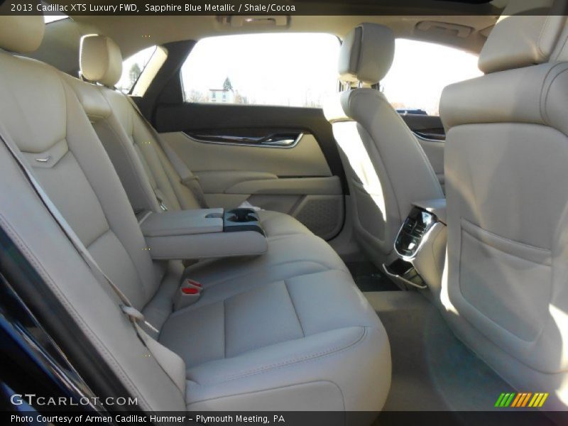 Sapphire Blue Metallic / Shale/Cocoa 2013 Cadillac XTS Luxury FWD