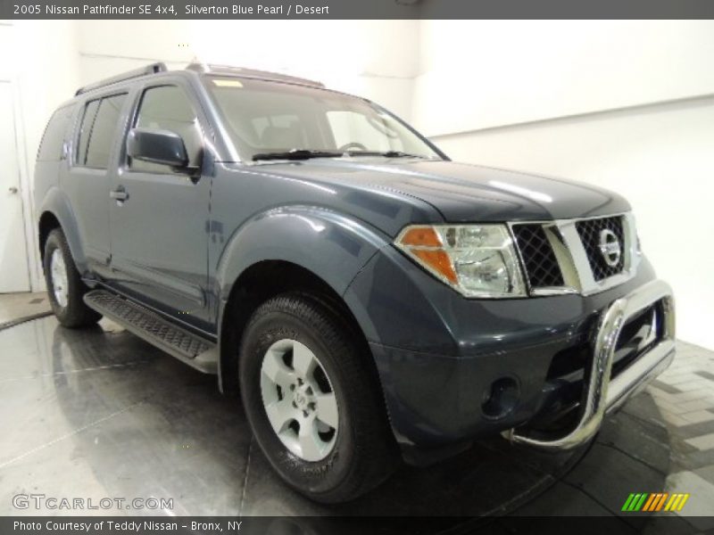 Silverton Blue Pearl / Desert 2005 Nissan Pathfinder SE 4x4