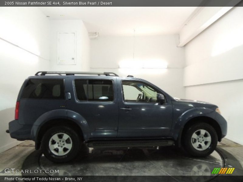 Silverton Blue Pearl / Desert 2005 Nissan Pathfinder SE 4x4
