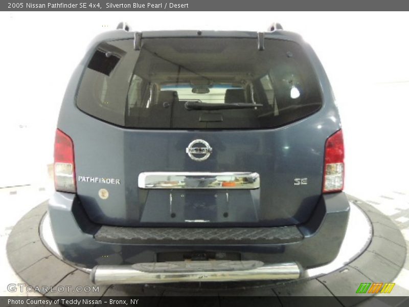 Silverton Blue Pearl / Desert 2005 Nissan Pathfinder SE 4x4