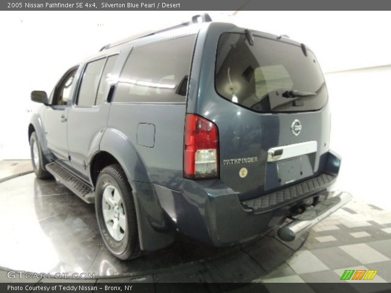 Silverton Blue Pearl / Desert 2005 Nissan Pathfinder SE 4x4