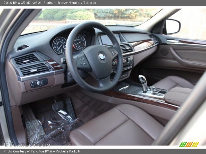 Platinum Bronze Metallic / Tobacco 2010 BMW X5 xDrive30i