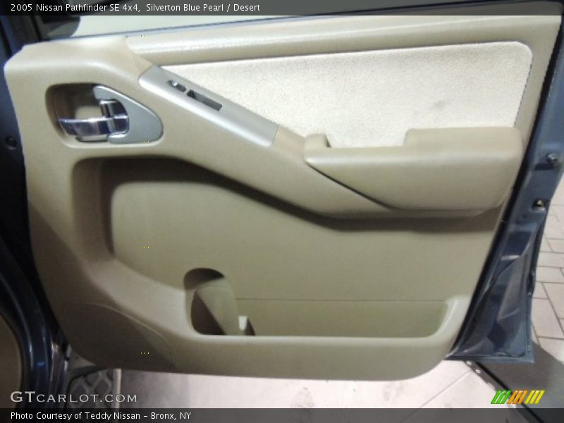 Silverton Blue Pearl / Desert 2005 Nissan Pathfinder SE 4x4
