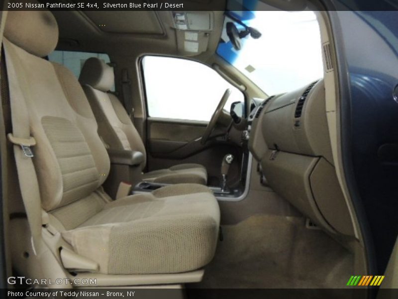 Silverton Blue Pearl / Desert 2005 Nissan Pathfinder SE 4x4