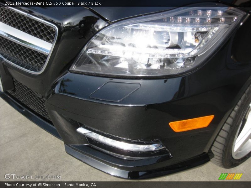 Black / Black 2012 Mercedes-Benz CLS 550 Coupe