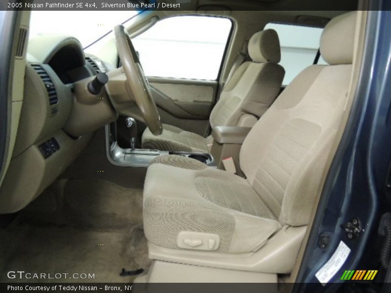 Silverton Blue Pearl / Desert 2005 Nissan Pathfinder SE 4x4
