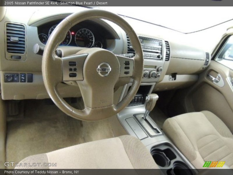 Silverton Blue Pearl / Desert 2005 Nissan Pathfinder SE 4x4