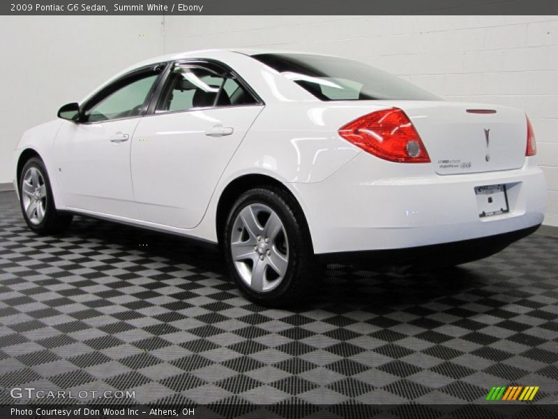  2009 G6 Sedan Summit White