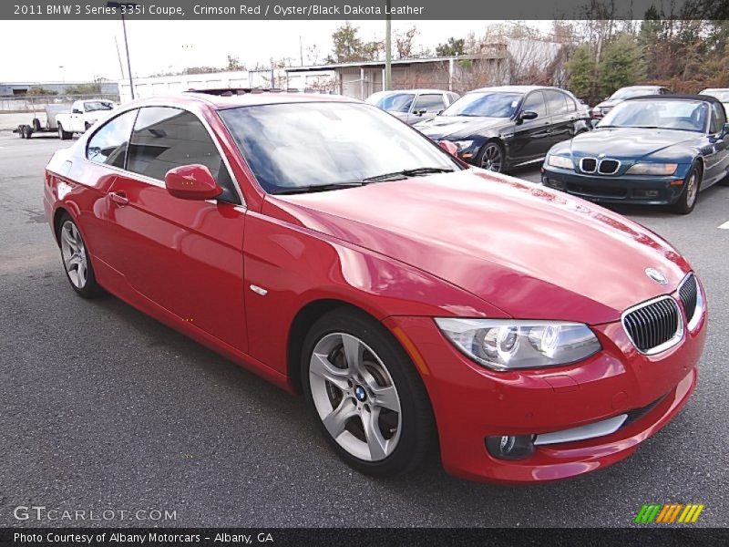 Front 3/4 View of 2011 3 Series 335i Coupe
