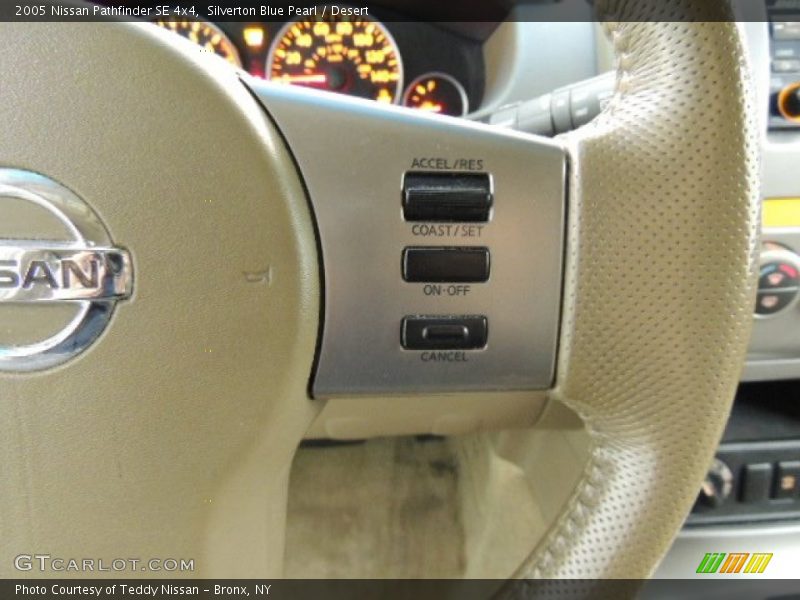 Silverton Blue Pearl / Desert 2005 Nissan Pathfinder SE 4x4
