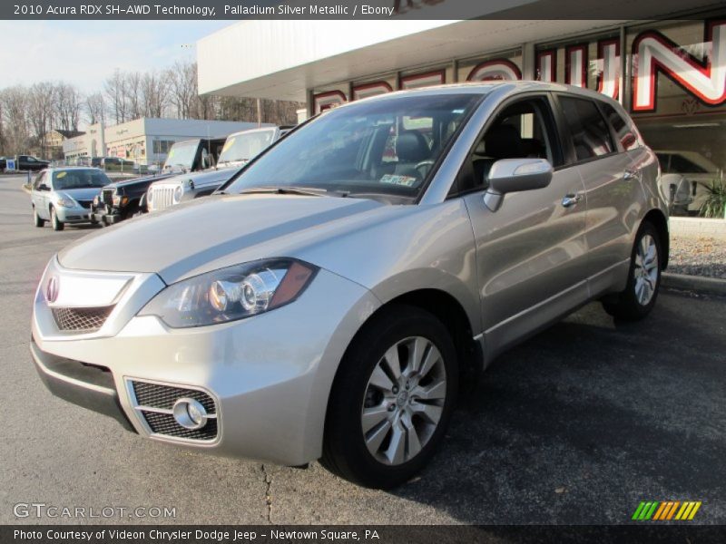 Palladium Silver Metallic / Ebony 2010 Acura RDX SH-AWD Technology