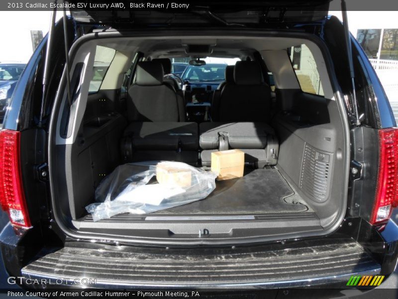 Black Raven / Ebony 2013 Cadillac Escalade ESV Luxury AWD