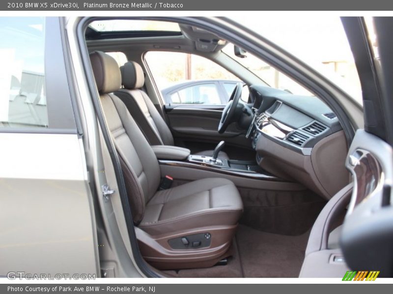 Platinum Bronze Metallic / Tobacco 2010 BMW X5 xDrive30i