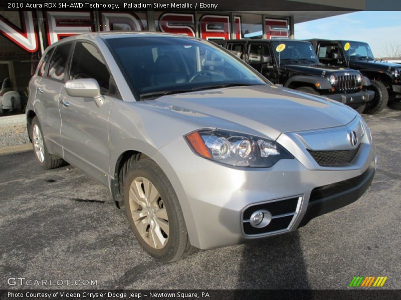 Palladium Silver Metallic / Ebony 2010 Acura RDX SH-AWD Technology