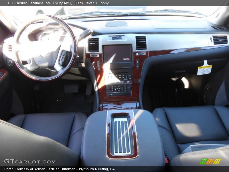 Black Raven / Ebony 2013 Cadillac Escalade ESV Luxury AWD