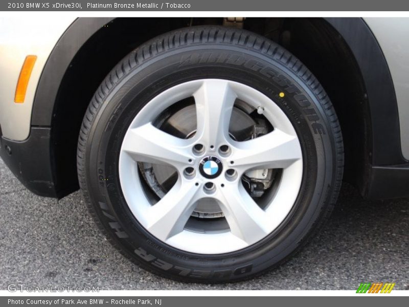 Platinum Bronze Metallic / Tobacco 2010 BMW X5 xDrive30i