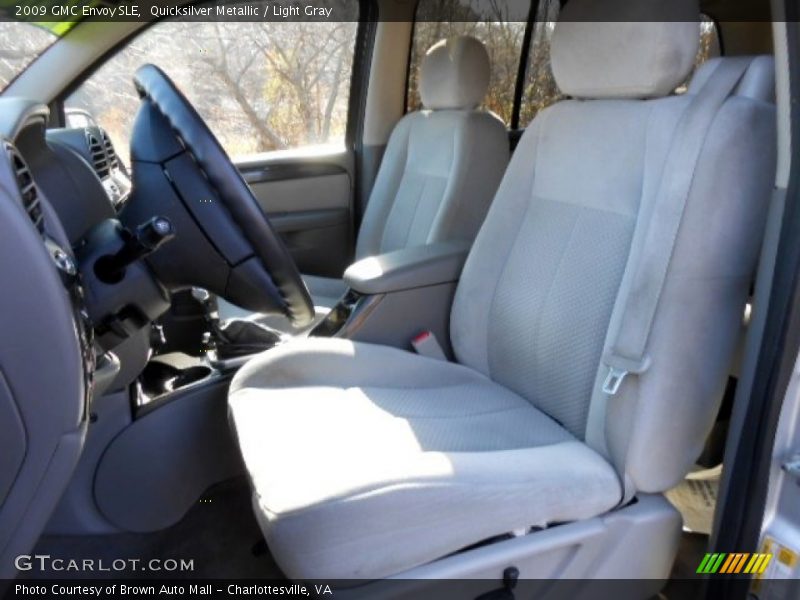 Quicksilver Metallic / Light Gray 2009 GMC Envoy SLE