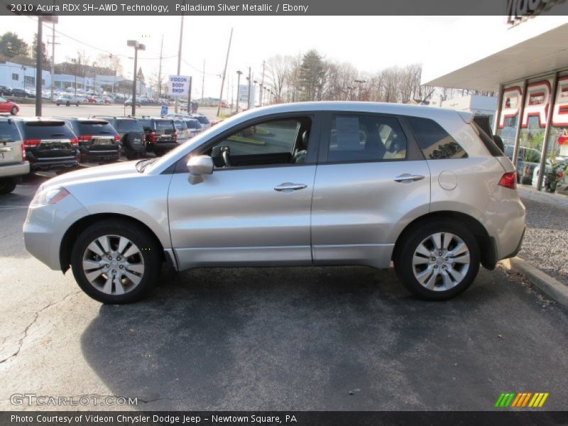 Palladium Silver Metallic / Ebony 2010 Acura RDX SH-AWD Technology