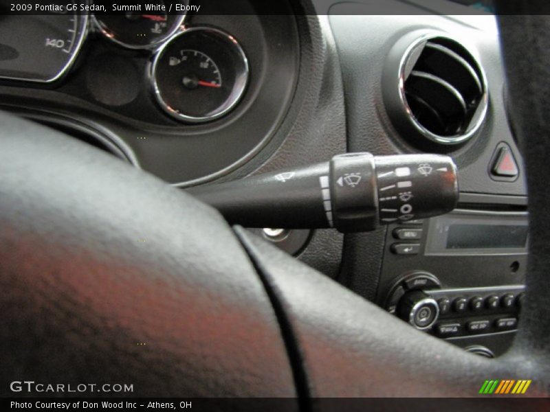 Controls of 2009 G6 Sedan