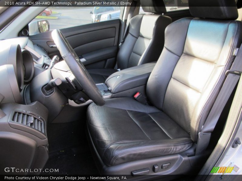 Palladium Silver Metallic / Ebony 2010 Acura RDX SH-AWD Technology