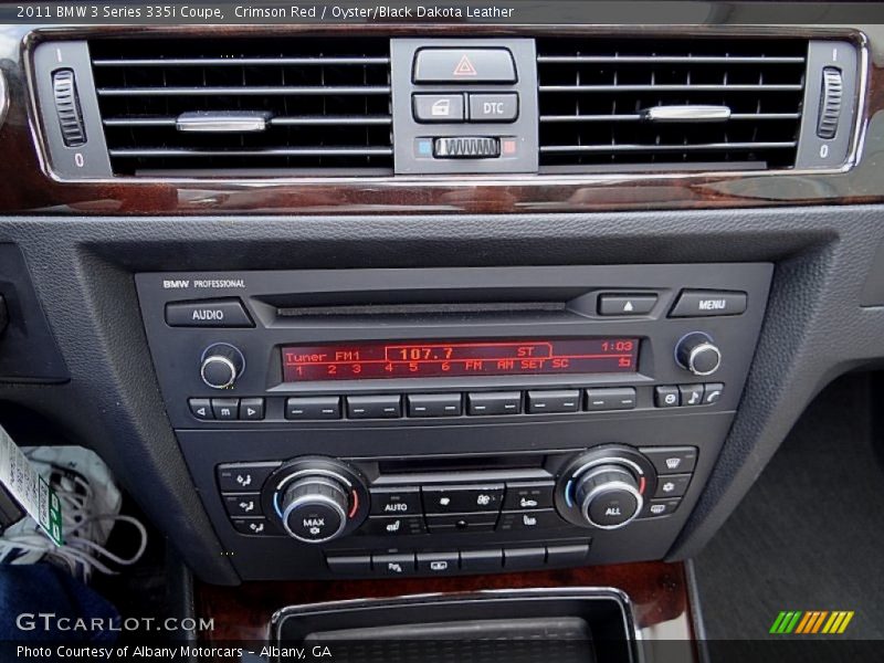 Controls of 2011 3 Series 335i Coupe