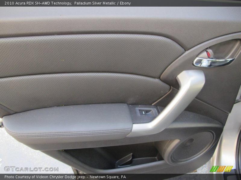 Palladium Silver Metallic / Ebony 2010 Acura RDX SH-AWD Technology