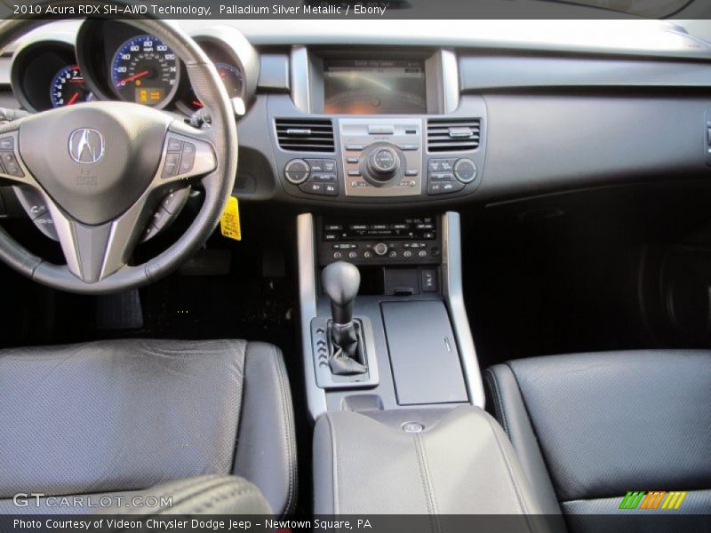Palladium Silver Metallic / Ebony 2010 Acura RDX SH-AWD Technology