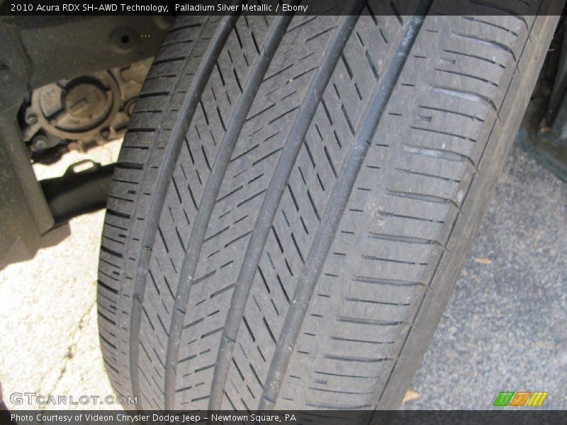 Palladium Silver Metallic / Ebony 2010 Acura RDX SH-AWD Technology