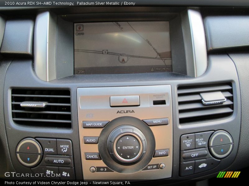 Palladium Silver Metallic / Ebony 2010 Acura RDX SH-AWD Technology