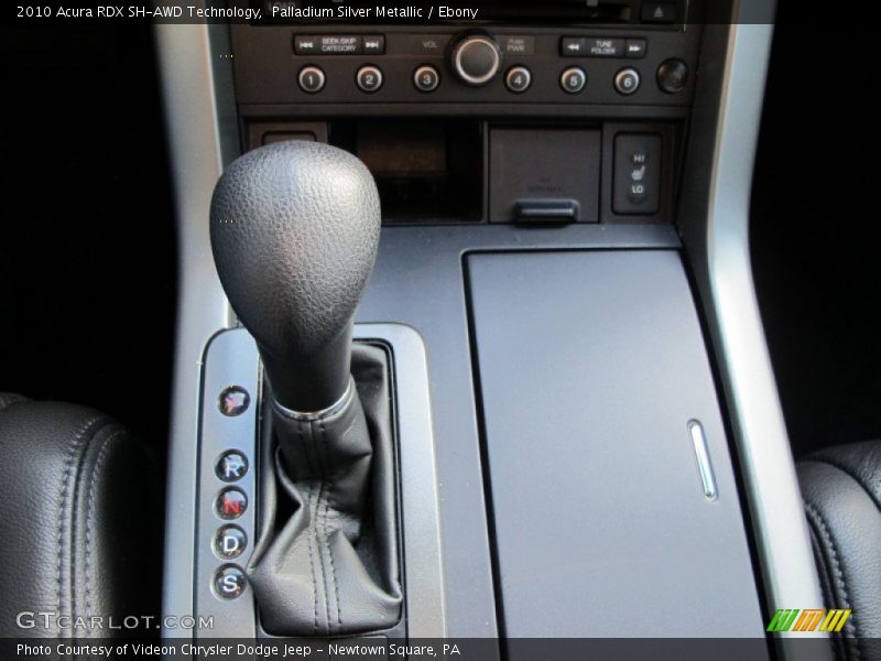 Palladium Silver Metallic / Ebony 2010 Acura RDX SH-AWD Technology