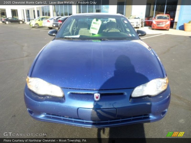 Laser Blue Metallic / Medium Gray 2005 Chevrolet Monte Carlo LS