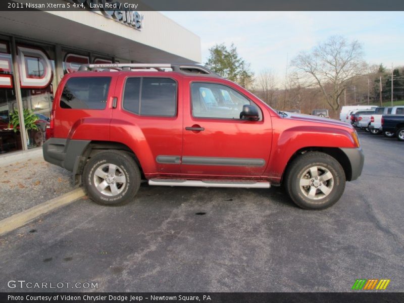 Lava Red / Gray 2011 Nissan Xterra S 4x4