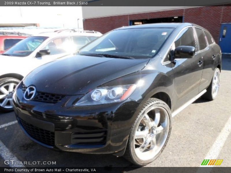 Brilliant Black / Sand 2009 Mazda CX-7 Touring