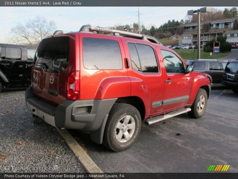 Lava Red / Gray 2011 Nissan Xterra S 4x4