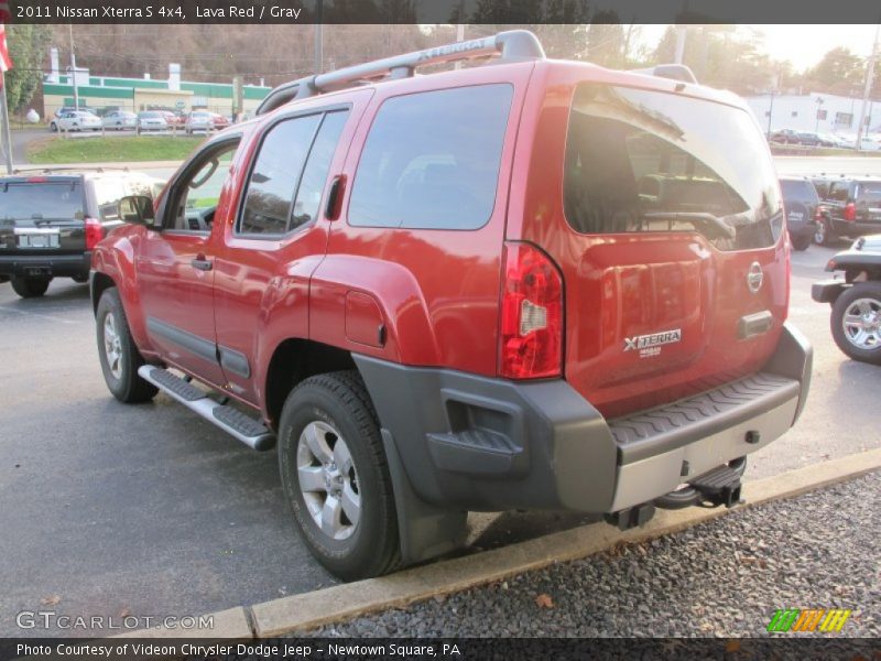 Lava Red / Gray 2011 Nissan Xterra S 4x4