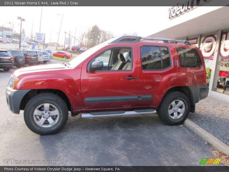 Lava Red / Gray 2011 Nissan Xterra S 4x4