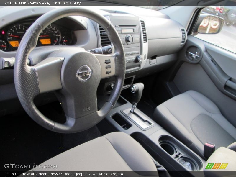 Lava Red / Gray 2011 Nissan Xterra S 4x4