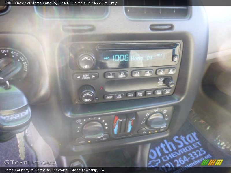 Laser Blue Metallic / Medium Gray 2005 Chevrolet Monte Carlo LS
