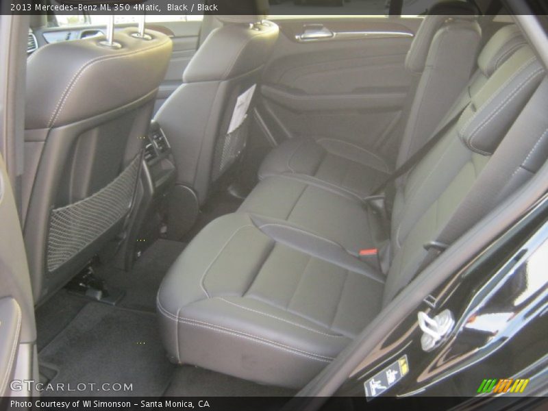 Black / Black 2013 Mercedes-Benz ML 350 4Matic