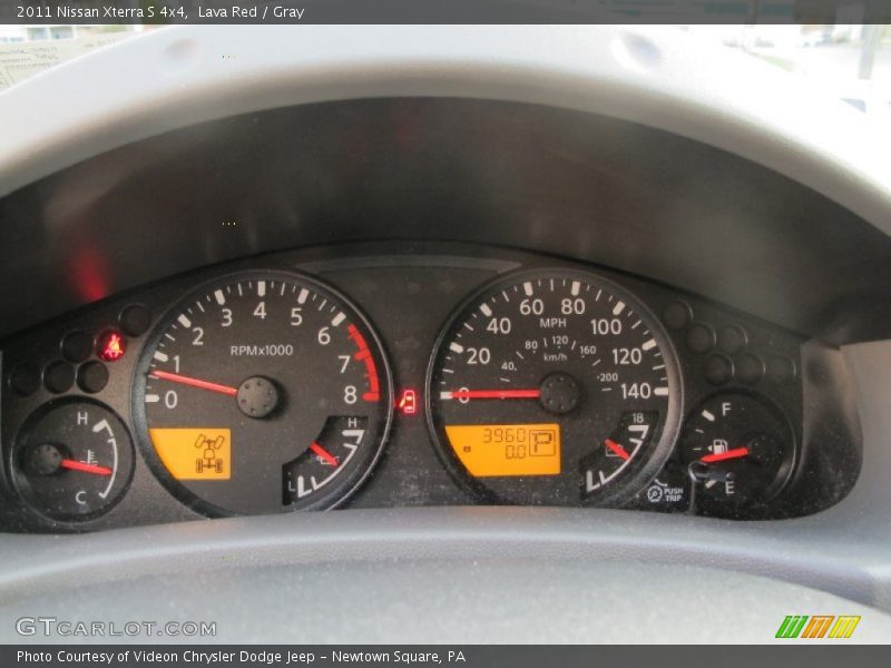 Lava Red / Gray 2011 Nissan Xterra S 4x4