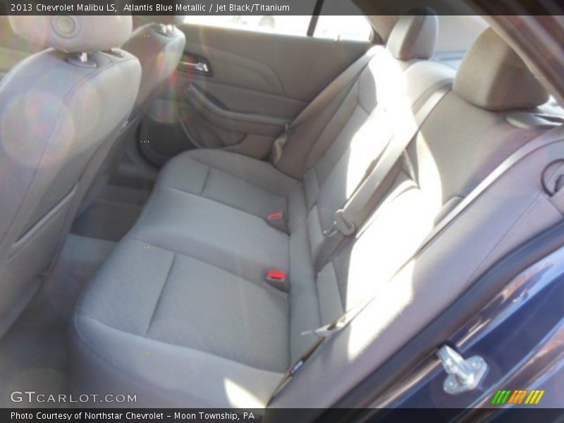 Atlantis Blue Metallic / Jet Black/Titanium 2013 Chevrolet Malibu LS
