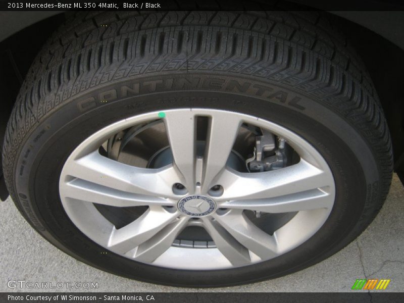 Black / Black 2013 Mercedes-Benz ML 350 4Matic